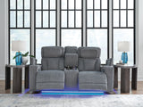 Studio Cave Power Reclining Loveseat with Console - PC4980218