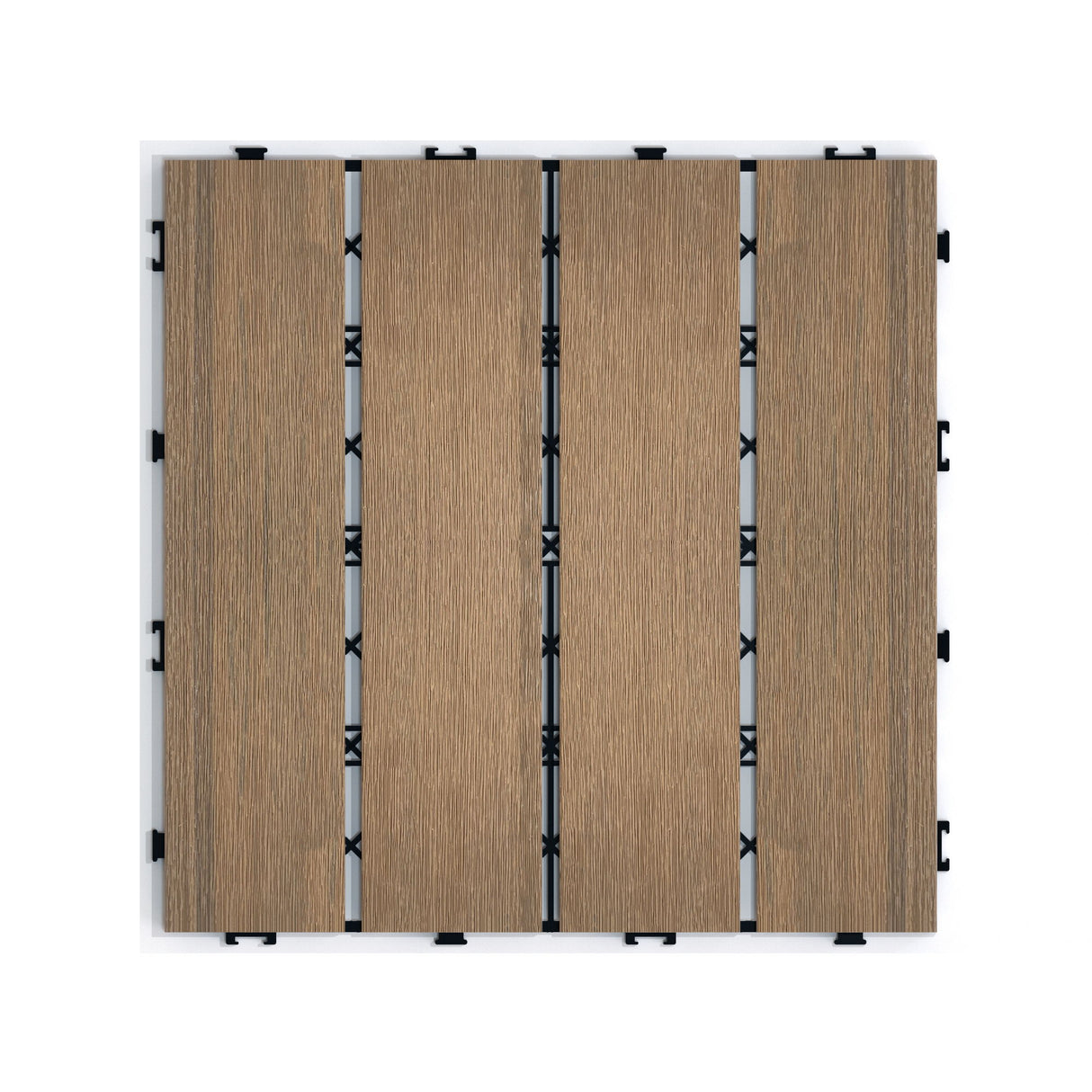 Patio Deck Tiles, Pack Of 22