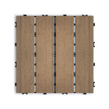 Patio Deck Tiles, Pack Of 22