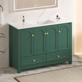 Bathroom Vanity With Sink Combo, 4 Soft Close Doors And 2 Drawers