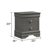 Blaze - 2 Drawer Nightstand