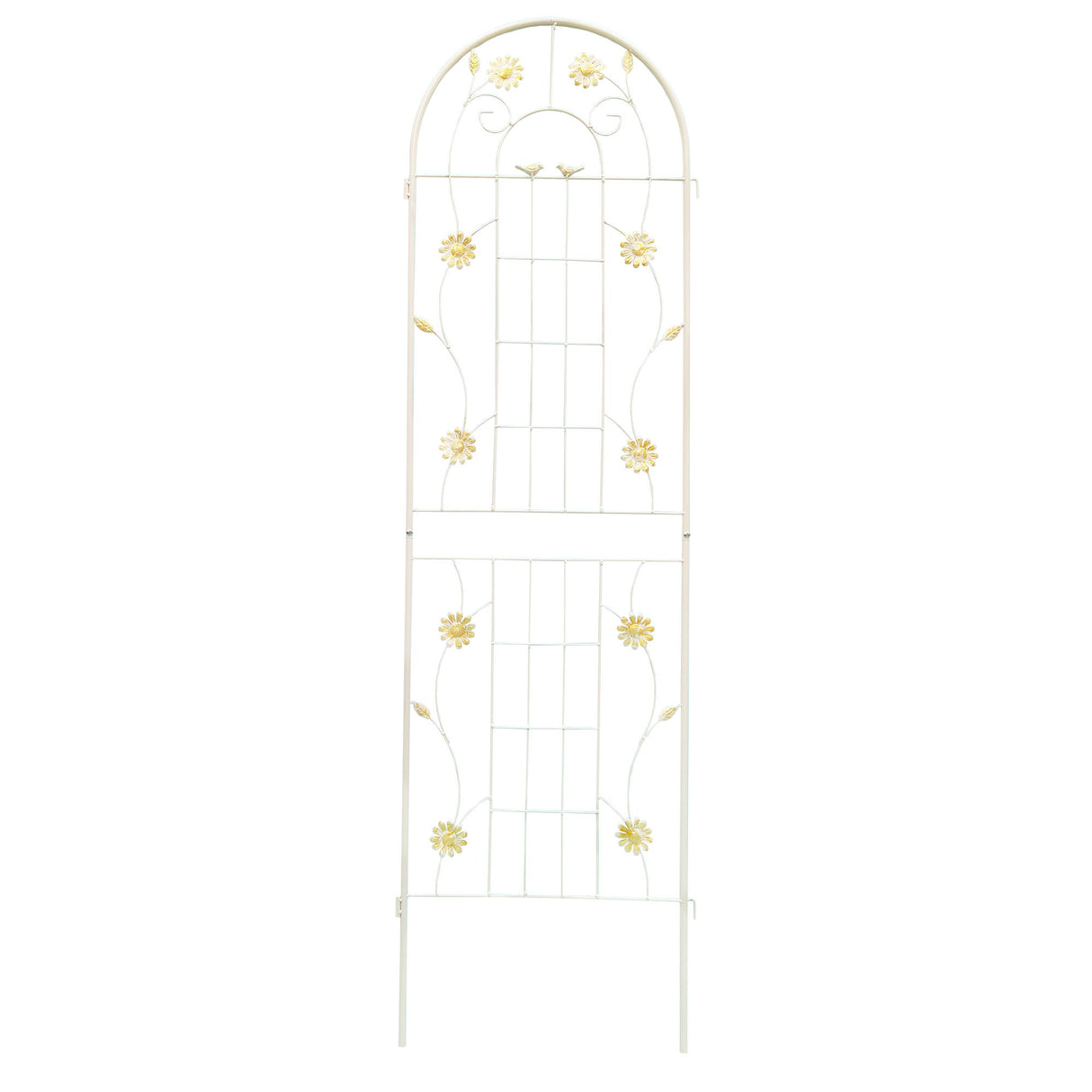 Metal Garden Trellis Rustproof Trellis For Climbing Plant Outdoor Flower Support