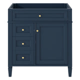 Bathroom Vanity With 2 Drawers And Tip-Out Drawer, Storage Cabinet