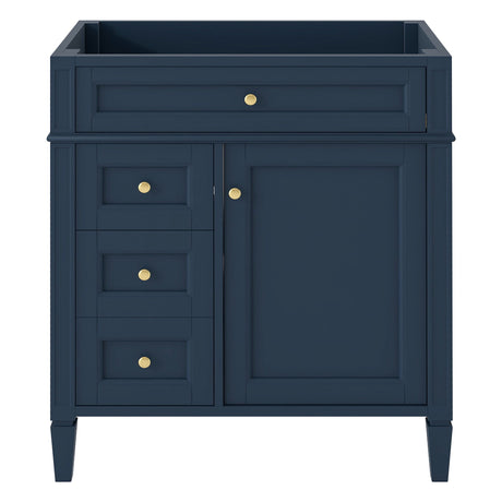 Bathroom Vanity With 2 Drawers And Tip-Out Drawer, Storage Cabinet