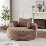 Modern Single Sofa With Backrest Pillow For Living Room