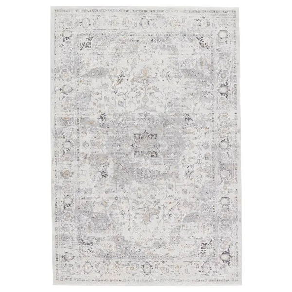 JAIP 8'X10' WHITE RUG - 151010