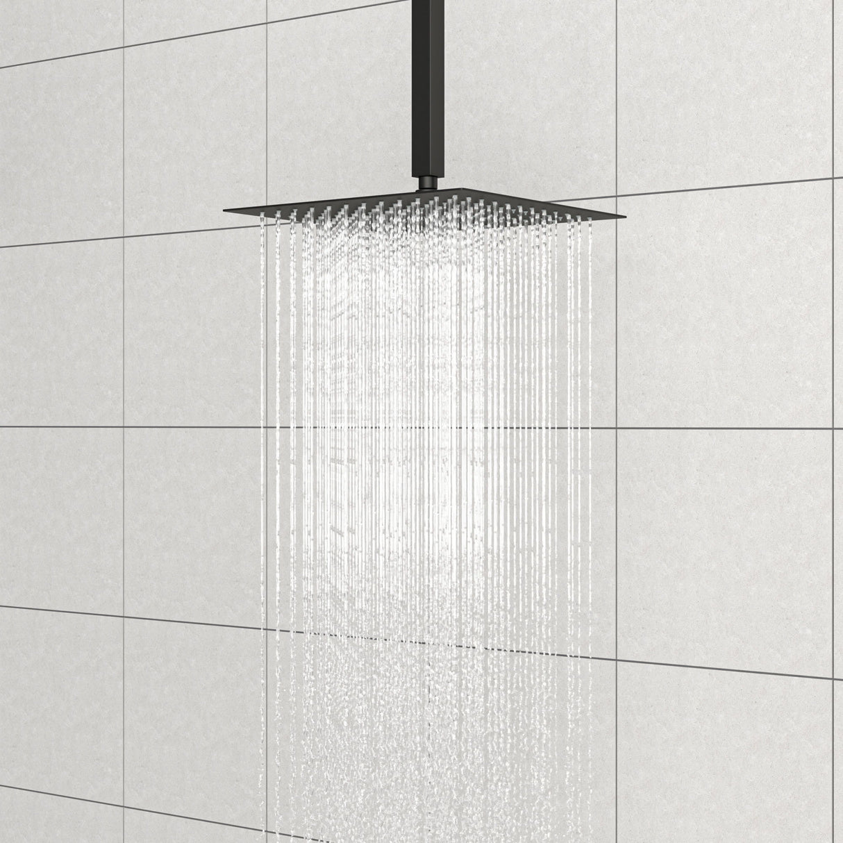 Premium 8" Ceiling Mounted Shower Arm With Flange
