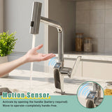 Touchless Kitchen Faucet With LED Display