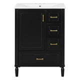 Traditional Bathroom Vanity Set With Soft Close Doors