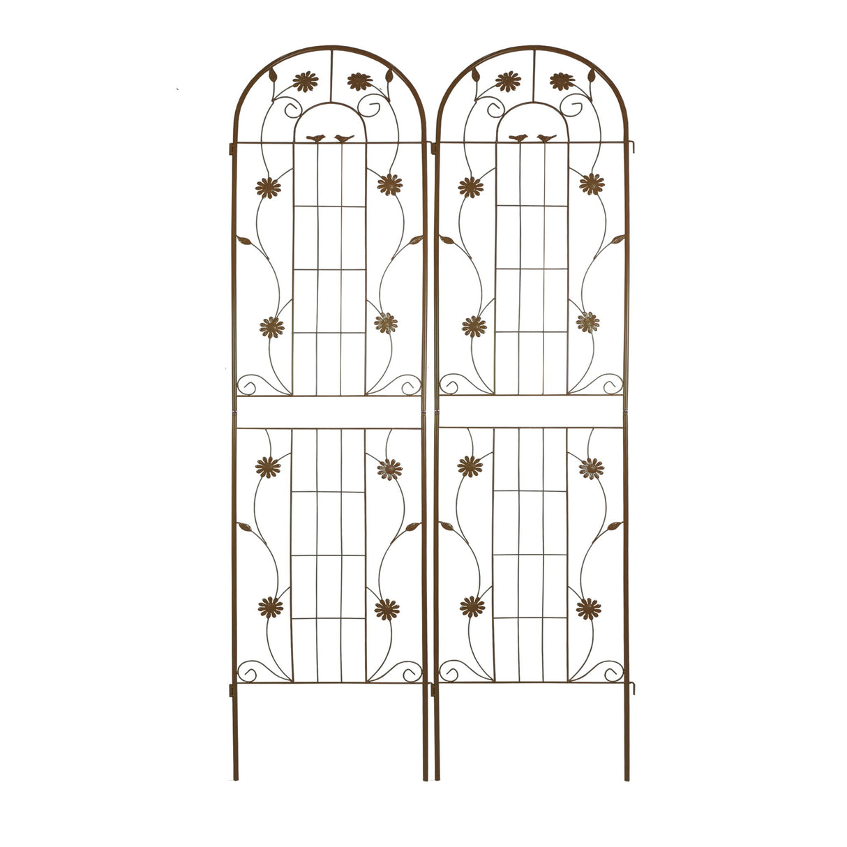 Metal Garden Trellis Rustproof Trellis For Climbing Plant Outdoor Flower Support