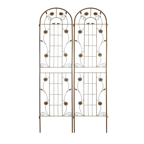 Metal Garden Trellis Rustproof Trellis For Climbing Plant Outdoor Flower Support