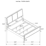 Benson - Panel Bed