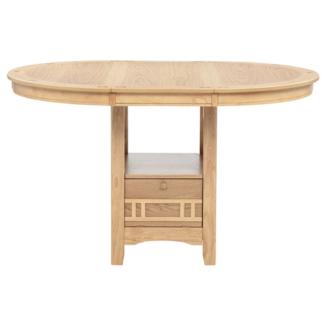 Davis - Counter Height Extension Dining Table - Light Oak