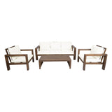 4 Piece Patio Sofa Set