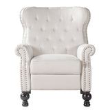 Modern Manual Push Back Recliner Chair
