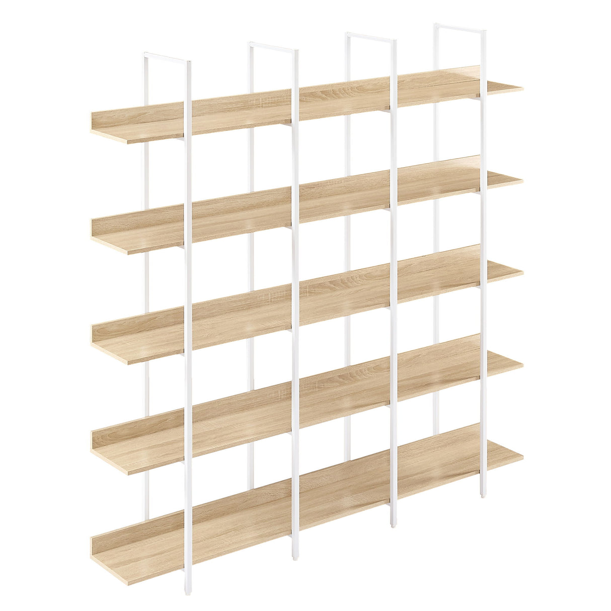 Vintage Industrial 5 Tier Bookcase