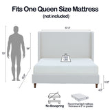 Harper - Tall Headboard Upholstered Bed With Elegant Simplicity