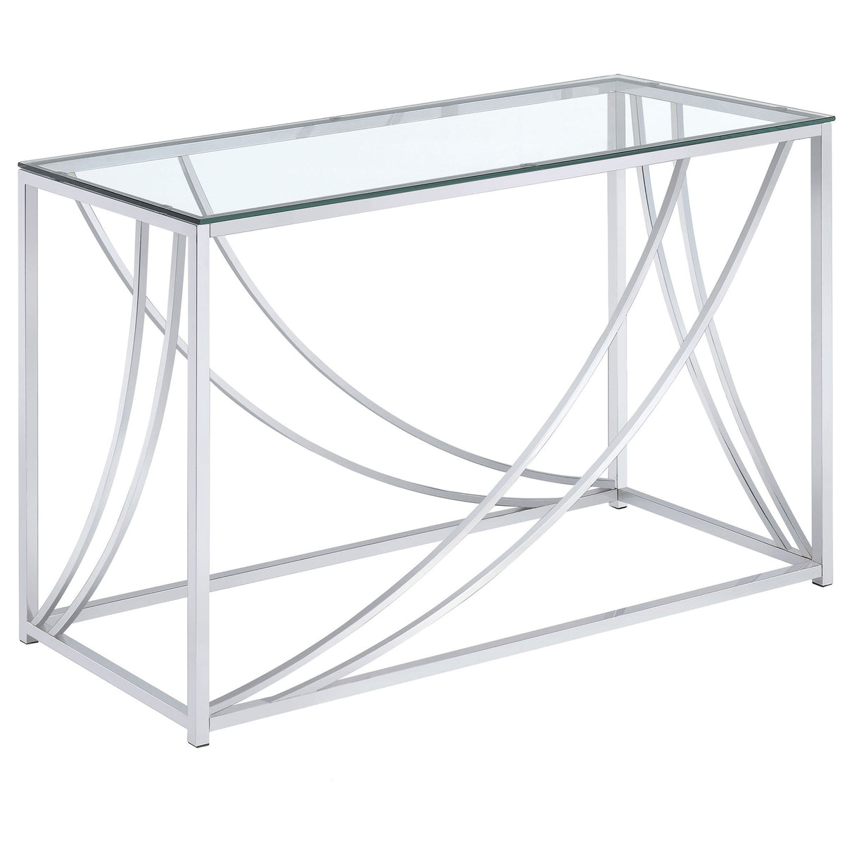 Kempton - Console Table - Chrome