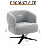 Cuddle Style Leisure Swivel Sofa Chair