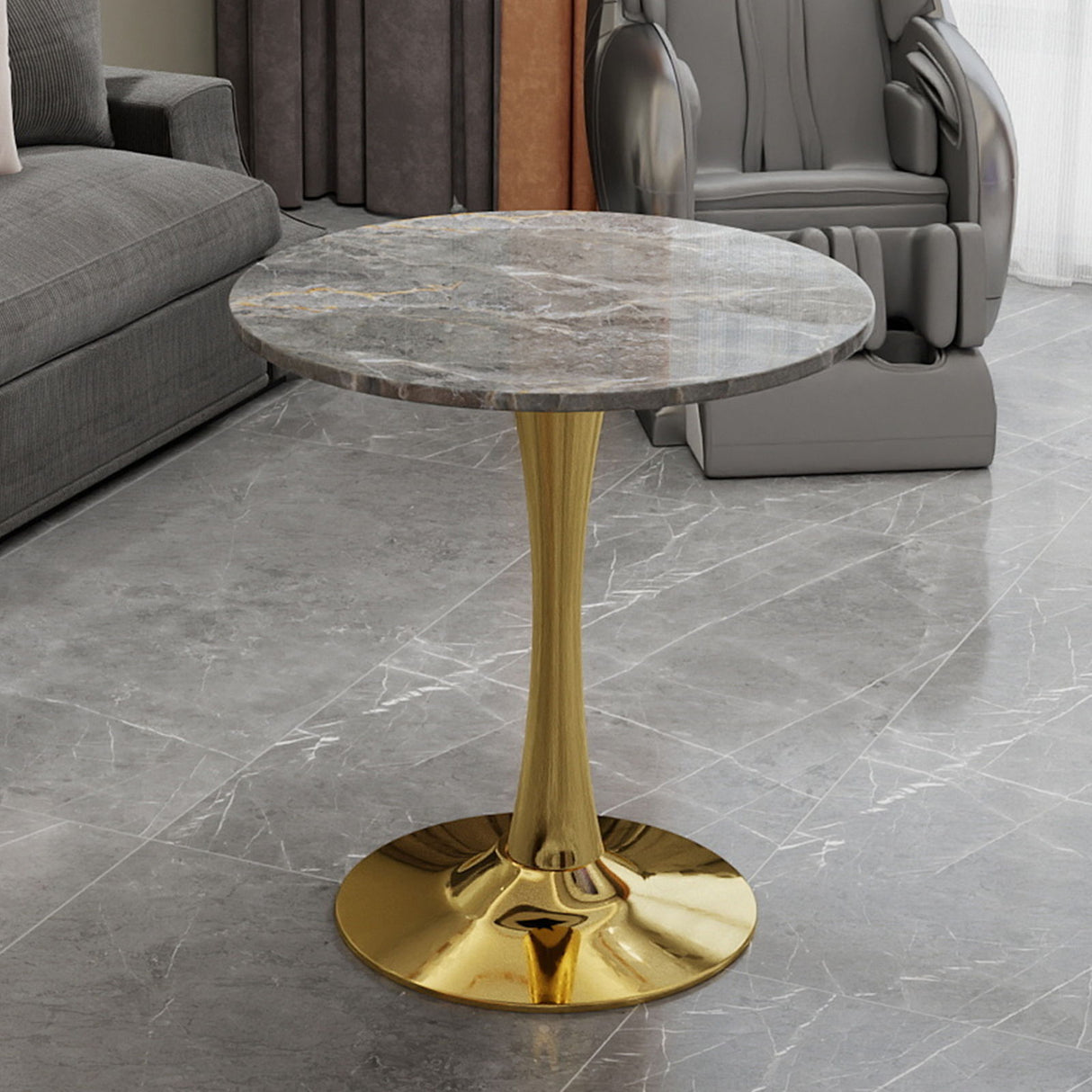 Coffee Table With Round Top