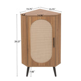 Freestanding Corner Corner Cabinet For Living Room