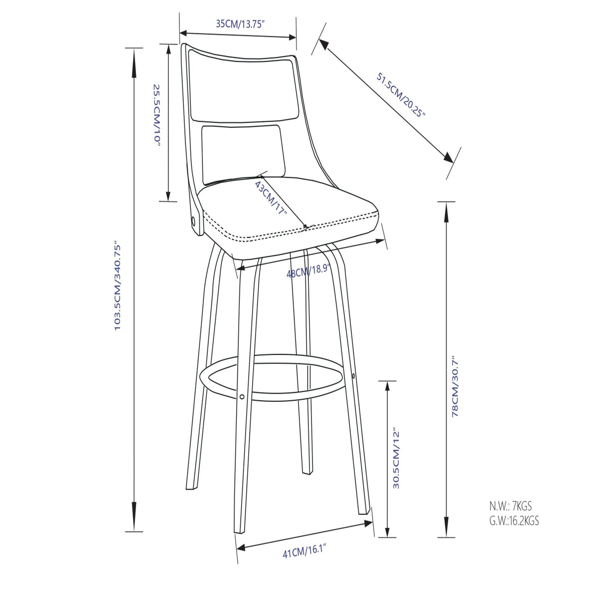 Dallyn - Swivel Bar Stool (Set of 2) - Cream
