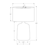 Lighting, Table Lamp Contemporary - Black