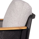 Sofa Set With Armrests - Black / Black Multi
