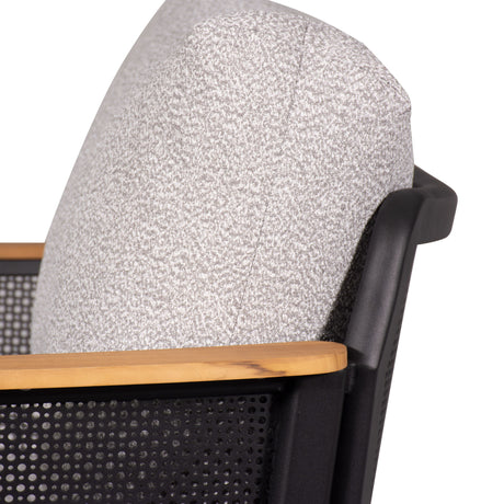 Sofa Set With Armrests - Black / Black Multi