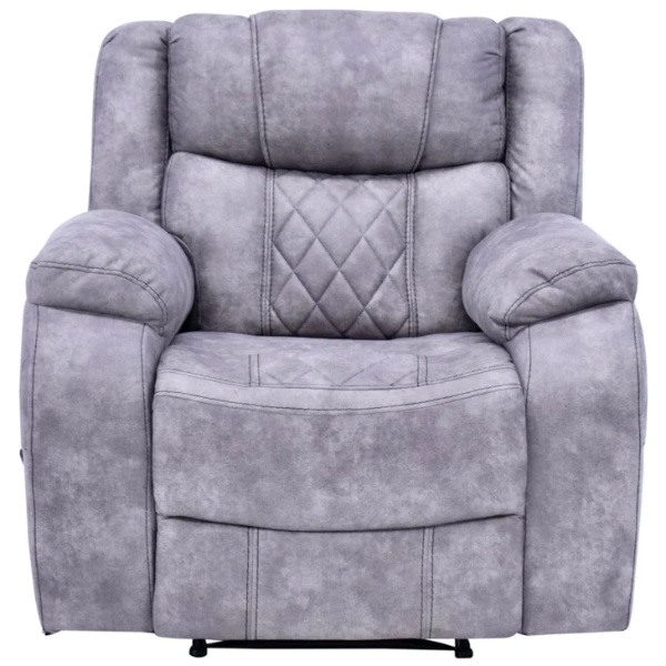 STAD   4380101   LUX   PEWTER   RECLINER #419 - 4380101