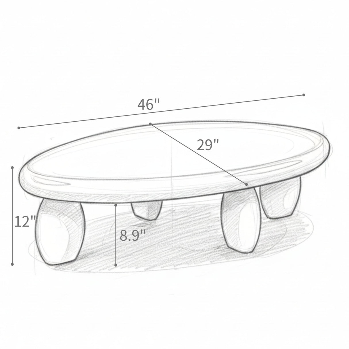 Cobblestone Coffee Table