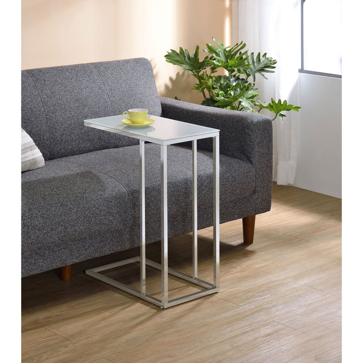Connor - Side Table - Chrome