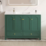 Bathroom Vanity With Sink Combo, 4 Soft Close Doors And 2 Drawers
