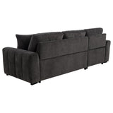 Pastrana Upholstered Sleeper Sectional Sofa LAF Chaise Grey - 500349