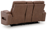 Clean-Slate Power Reclining Loveseat with Console - PC5010118