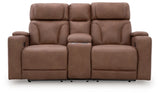 Clean-Slate Power Reclining Loveseat with Console - PC5010118