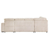 Devonshire Sleeper Sectional Sofa Storage Chaise Camel - 501205