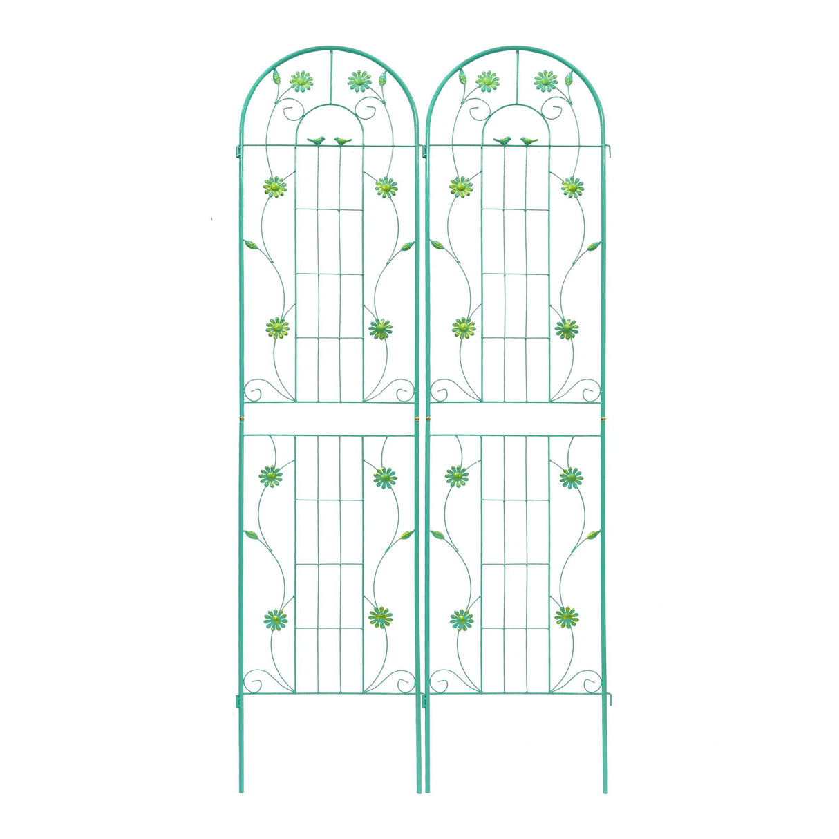 Metal Garden Trellis Rustproof Trellis For Climbing Plant Outdoor Flower Support