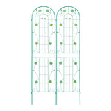 Metal Garden Trellis Rustproof Trellis For Climbing Plant Outdoor Flower Support