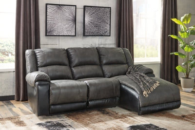 Nantahala 3-Piece Reclining Sectional with Chaise - 50301S9