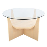 U - Shaped Contemporary Coffee Table