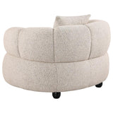 Whitney Contemporary Channel Tufted Boucle Upholstered Sofa Set - 503721-S3