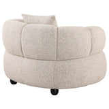 Whitney Contemporary Channel Tufted Boucle Upholstered Accent Chair - 503723