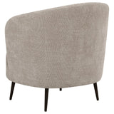 Ellorie 3-piece Upholstered Curved Sofa Set Beige - 504837-S3