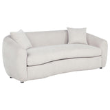 Isabella 3-piece Fabric Upholstered Sofa Set Sand - 504971-S3