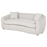 Isabella Fabric Upholstered Sofa Sand - 504971