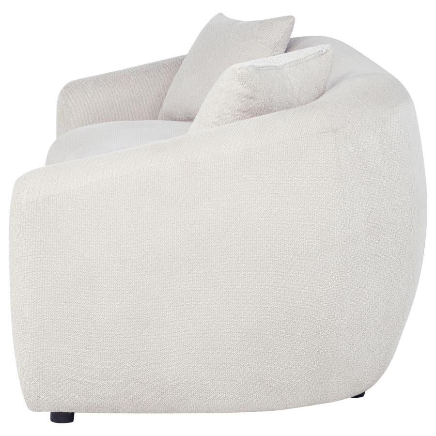 Isabella Fabric Upholstered Sofa Sand - 504971