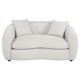 Isabella Fabric Upholstered Loveseat Sand - 504972