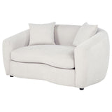 Isabella Fabric Upholstered Loveseat Sand - 504972