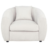 Isabella Fabric Upholstered Accent Chair Sand - 504973